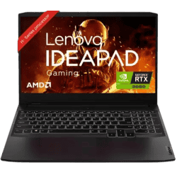 Lenovo IdeaPad Laptop | Ryzen R7-5800H | 8 GB | 512 GB | 4 GB  NVIDIA GeForce RTX 3050 | 82K201Y8IN