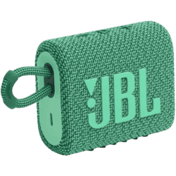 JBL Go 3 Eco Wireless Ultra Portable Bluetooth Speaker | Rugged Fabric Design | Waterproof | Green
