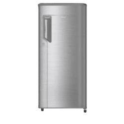 Whirlpool Direct Cool Single Door Refrigerator | 2 Star | 184 L | 205 IMPC PRM | Titan Steel