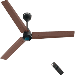Atomberg Renesa Ceiling Fan | 1200 mm | 3 Blade | BLDC Ceiling Fan with Remote Control & LED Indicators | Matte Brown & Black