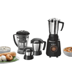 Bosch Bold TrueMixx Juicer Mixer Grinder | 750 W | 4 Jars | Black | MGM6644BIN