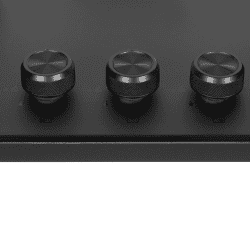 Faber Hob Della Series | 78 cm | 3 Burner | Black | DELLA HD 783 CI AI