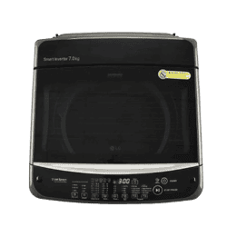 LG Fully Automatic Top Load Washing Machine | 7 Kg | Smart Inverter | Auto Tub Clean | Middle Black | T70AJMB1Z ABMQEIL