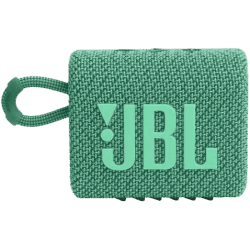 JBL Go 3 Eco Wireless Ultra Portable Bluetooth Speaker | Rugged Fabric Design | Waterproof | Green