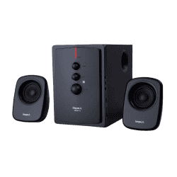 Impex Musik R Speaker System | 40 Watts | 2.1 Channel |  Bluetooth Remote Function | Black