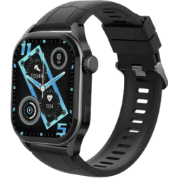 Gofit Valerian Amoled  Smartwatch | Black | SW-55