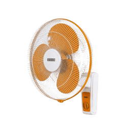 Usha Maxx Air Wall Fan | 400 mm | Orange & White