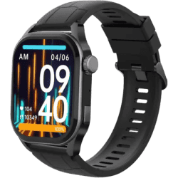 Gofit Valerian Amoled  Smartwatch | Black | SW-55