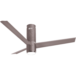 Orient Electric Aeroslim BLDC motor Smart Ceiling Fan with IOT | 1200mm | Remote & Under light | Champagne Brown