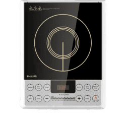 PHILIPS HD Induction Cooktop Jog Dial | Silver Black | 4929/01