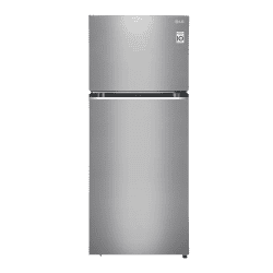LG 408 Litres 2 Star|  GL-S412SPZY.EPZZEBN|  Frost Free Double Door Convertible Refrigerator  | Shiny Steel