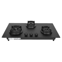 Faber Hob Della Series | 78 cm | 3 Burner | Black | DELLA HD 783 CI AI