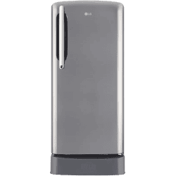 LG Direct Cool Single Door Refrigerator | 201 L | 5 Star | Shiny Steel | GL-D211HPZZ