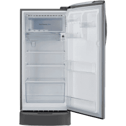 LG Direct Cool Single Door Refrigerator | 201 L | 5 Star | Shiny Steel | GL-D211HPZZ