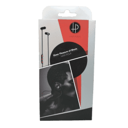 HAPI POLA |  Bluetooth wired neck band HPSBT | Black
