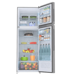 Haier Double Door Refrigerator | 240 litres | 2 Star | Moon Silver | HRF-2902BMS-P