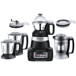Panasonic Mixer Grinder | 4 Jars | Black | MX AE 475