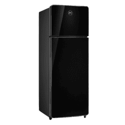 Godrej Frost Free Double Door Refrigerators| 2 Star | 244 litres | Nano Shield Technology | Onyx Black | RT EONCRYSTAL 280B RI OB