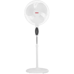 USHA Striker High Speed Pedestal Fan | 400 mm | 3 Blade | White