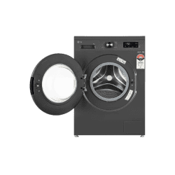 LG  Front Load Washing Machine | 9 KG | Inverter Direct Drive | Middle Black | FHB1209Z2M.AMBQEIL
