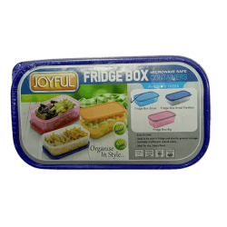 Joyful Fridge Container | Multicolor