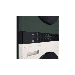 LG Washer with Dryer Fully Automatic Front Loading Washing Machine | DUAL Inverter Heat Pump| Green and Beige Color | FWT1310BG