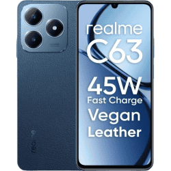 realme C63 | 4GB | 128GB | Leather Blue