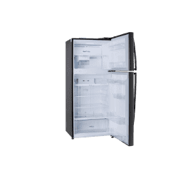 LG 437 L Frost Free Double Door 3 Star Convertible Refrigerator | Ebony Sheen | GL-T432AESY
