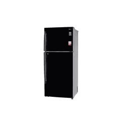 LG 437 L Frost Free Double Door 3 Star Convertible Refrigerator | Ebony Sheen | GL-T432AESY