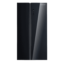 Kelvinator 584L Side By Side Refrigerator | KRS-A600BKG | Black