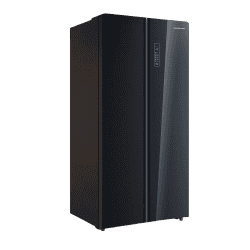 Kelvinator 584L Side By Side Refrigerator | KRS-A600BKG | Black