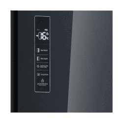 Kelvinator 584L Side By Side Refrigerator | KRS-A600BKG | Black