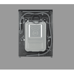 LG 9 kg 5 Star Fully Automatic Front Load Washing Machine | AI Direct Drive Technology-FHV1409ZWB | Black Steel