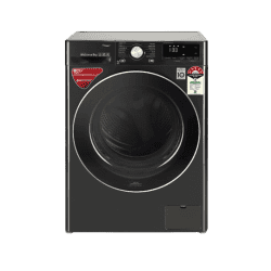 LG 9 kg 5 Star Fully Automatic Front Load Washing Machine | AI Direct Drive Technology-FHV1409ZWB | Black Steel
