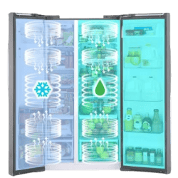 LG 687 L Frost Free Inverter Linear Side-by-Side Refrigerator | GC-B247SLUV | Steel