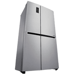 LG 687 L Frost Free Inverter Linear Side-by-Side Refrigerator | GC-B247SLUV | Steel