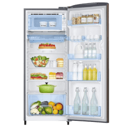 Samsung 230 L 3 Star Inverter Direct Cool Single Door Refrigerator | RR24A272YDX/NL | LUXE BROWN