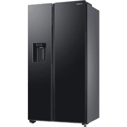 Samsung Side by Side Refrigerator | Convertible 5 In 1 Digital Inverter | 633 L | Black Matt | RS78CG8543B1HL
