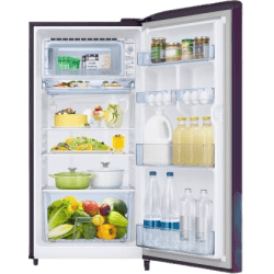 SAMSUNG 198 L Direct Cool Single Door 5 Star Refrigerator-RR21T2G2W9R/HL | Paradise Purple