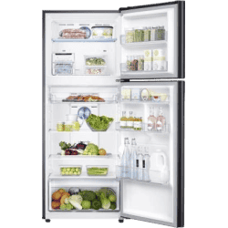 SAMSUNG 394 L Frost Free Double Door 3 Star Refrigerator | RT39R553EBS/TL | Black