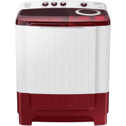 SAMSUNG 8.5 kg Semi Automatic Top Load-WT85R4200RR/TL | Red, Grey