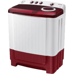 SAMSUNG 8.5 kg Semi Automatic Top Load-WT85R4200RR/TL | Red, Grey