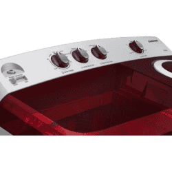 SAMSUNG 8.5 kg Semi Automatic Top Load-WT85R4200RR/TL | Red, Grey