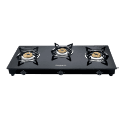 Impex Specta 3B Neo Manual Glasstop Gas Stove | 3 Burner