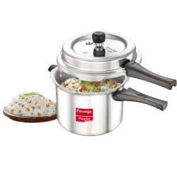 Prestige Popular Svachh Pressure Cooker | 5 L | Aluminium