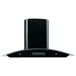 Pureflames | Java | Kitchen Chimney  | 90 cm |  Black