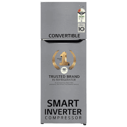 LG Frost Free Double Door Refrigerator | 288 L | 2 Star |Smart Inverter Compressor |  Shiny Steel | GL-S322SPZY