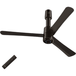 V-Guard INSIGHT-G Ceiling Fan | 1200 mm | BLDC Motor | Remote Control | Choco Brown Glossy