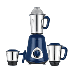 BAJAJ Military Series Glamore  Mixer Grinder |  800W | 3 Jars | Royal Blue
