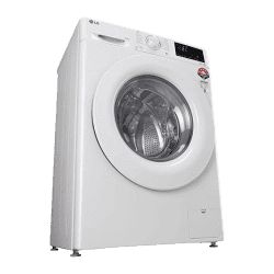 LG 6.5 Kg 5 Star Inverter Fully-Automatic Front Load Washing Machine with In-Built Heater | FHV1265Z2W | White